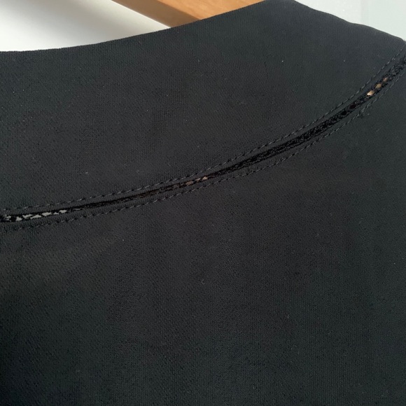 Zara Basics: Black Dress w/ Gold Back Zipper - Picture 5 of 13